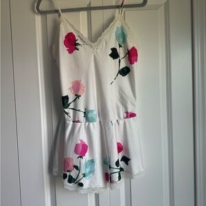 Kate spade floral romper